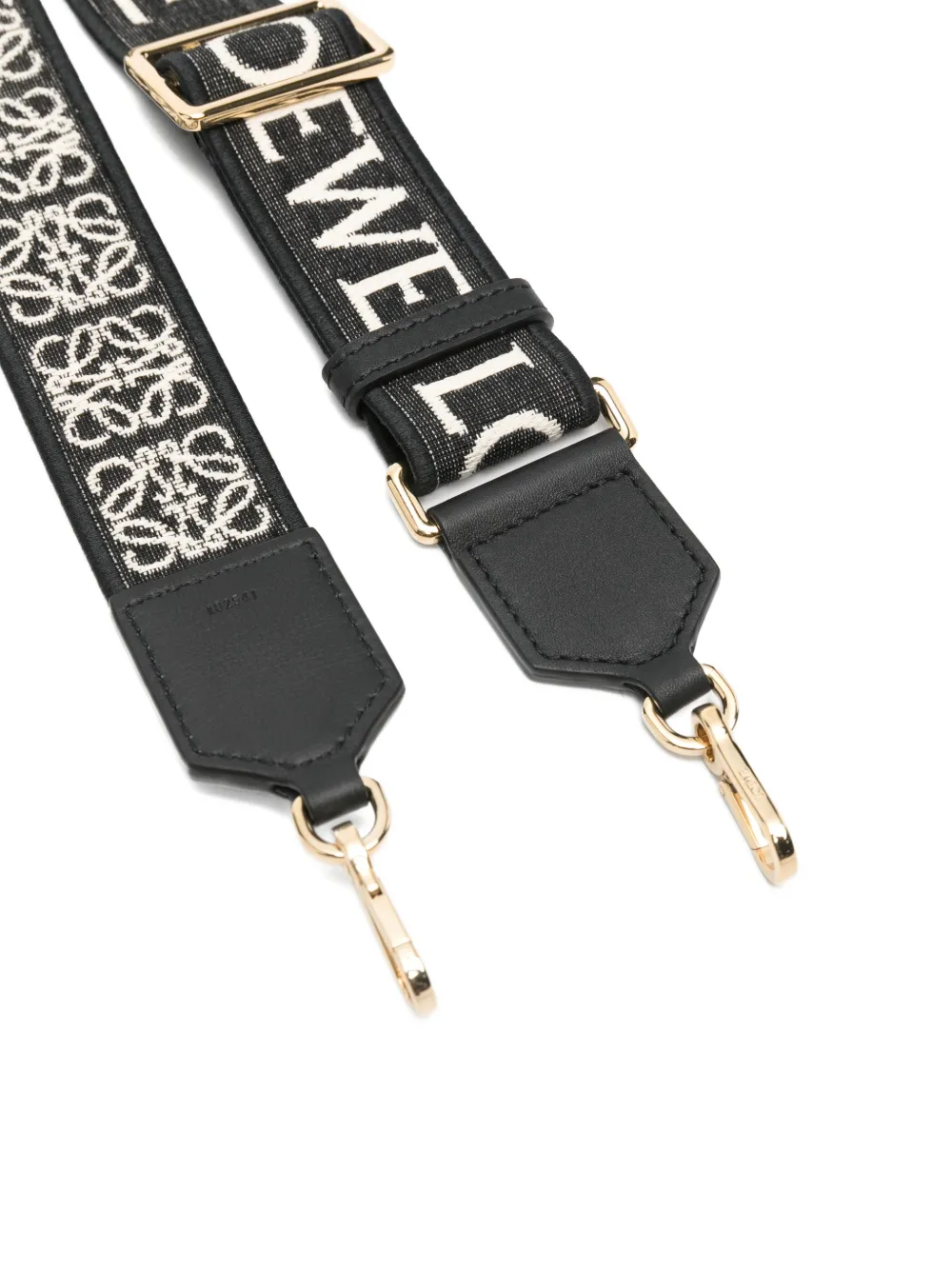 LOEWE ロゴ入りショルダーストラップ | ブラック | FARFETCH JP