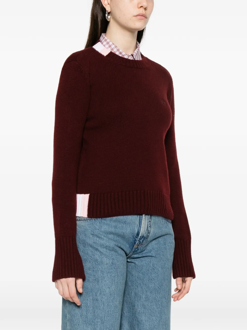 Loewe Round-neck Sweater - Red 
