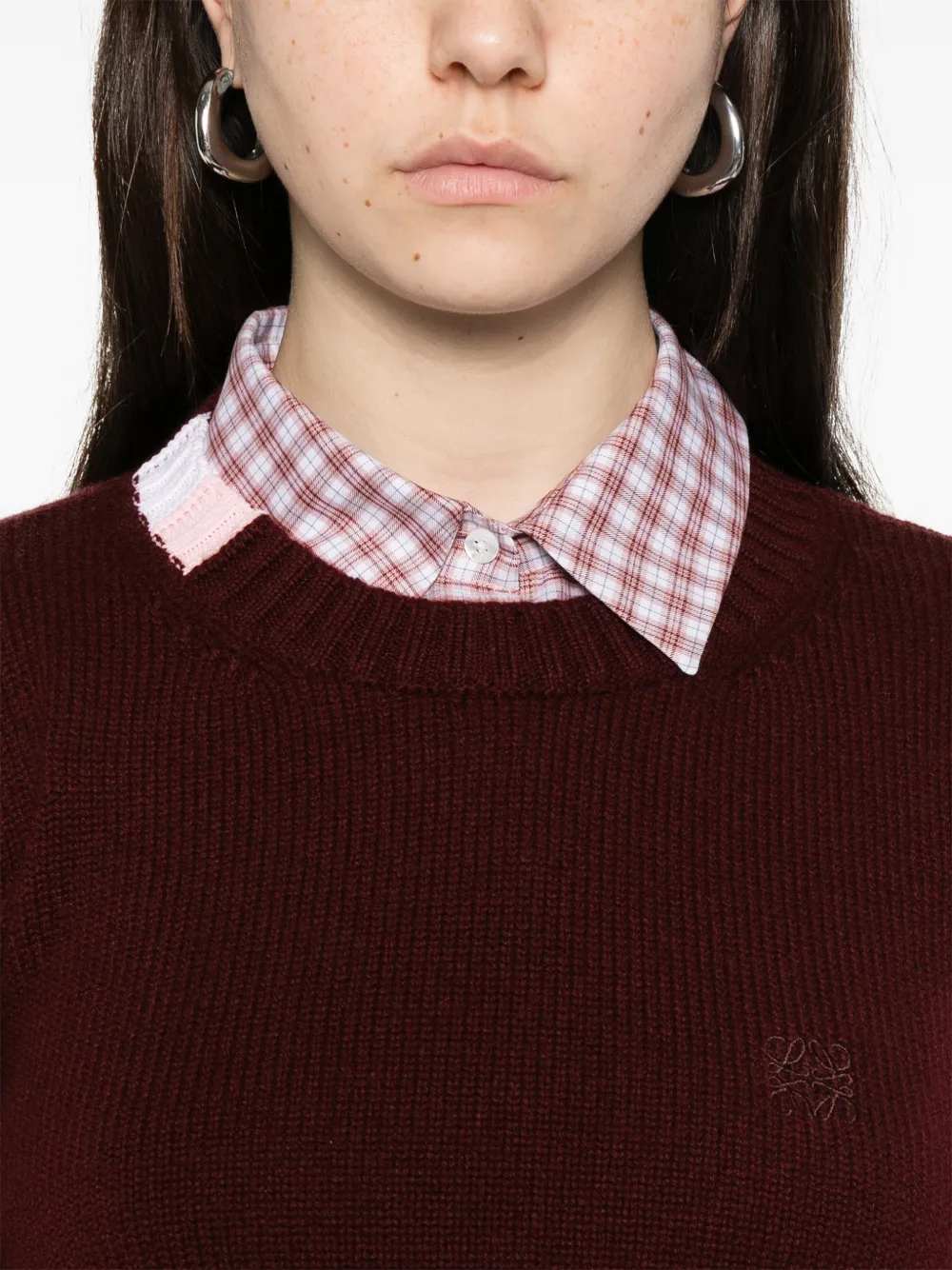 LOEWE Sweater met ronde hals Rood