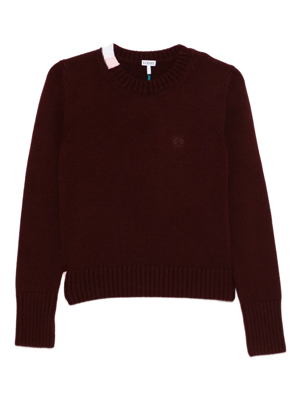 LOEWE Maglione con scollo rotondo - Rosso