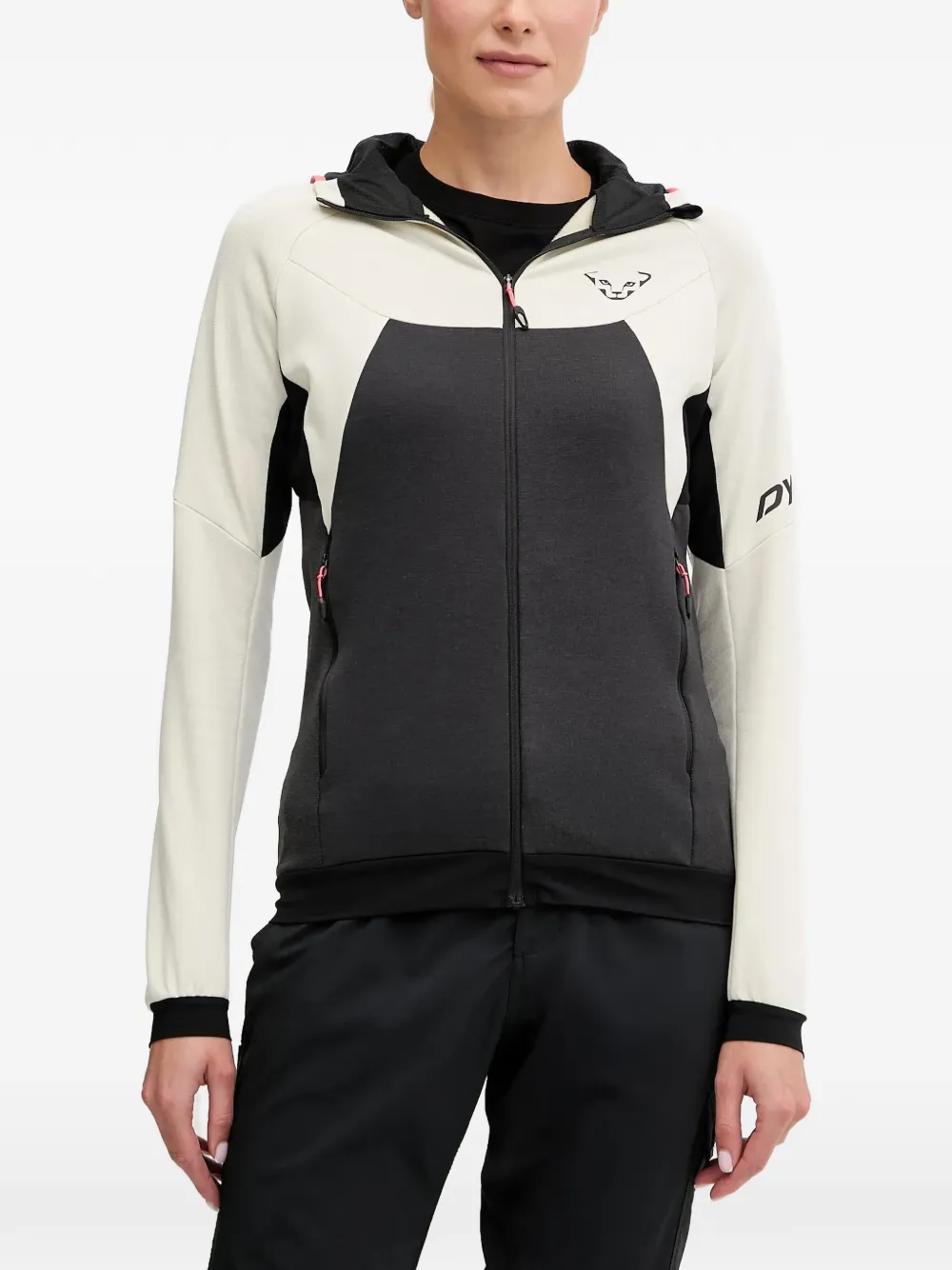 DYNAFIT Tour zip-up thermal hoodie - Nero