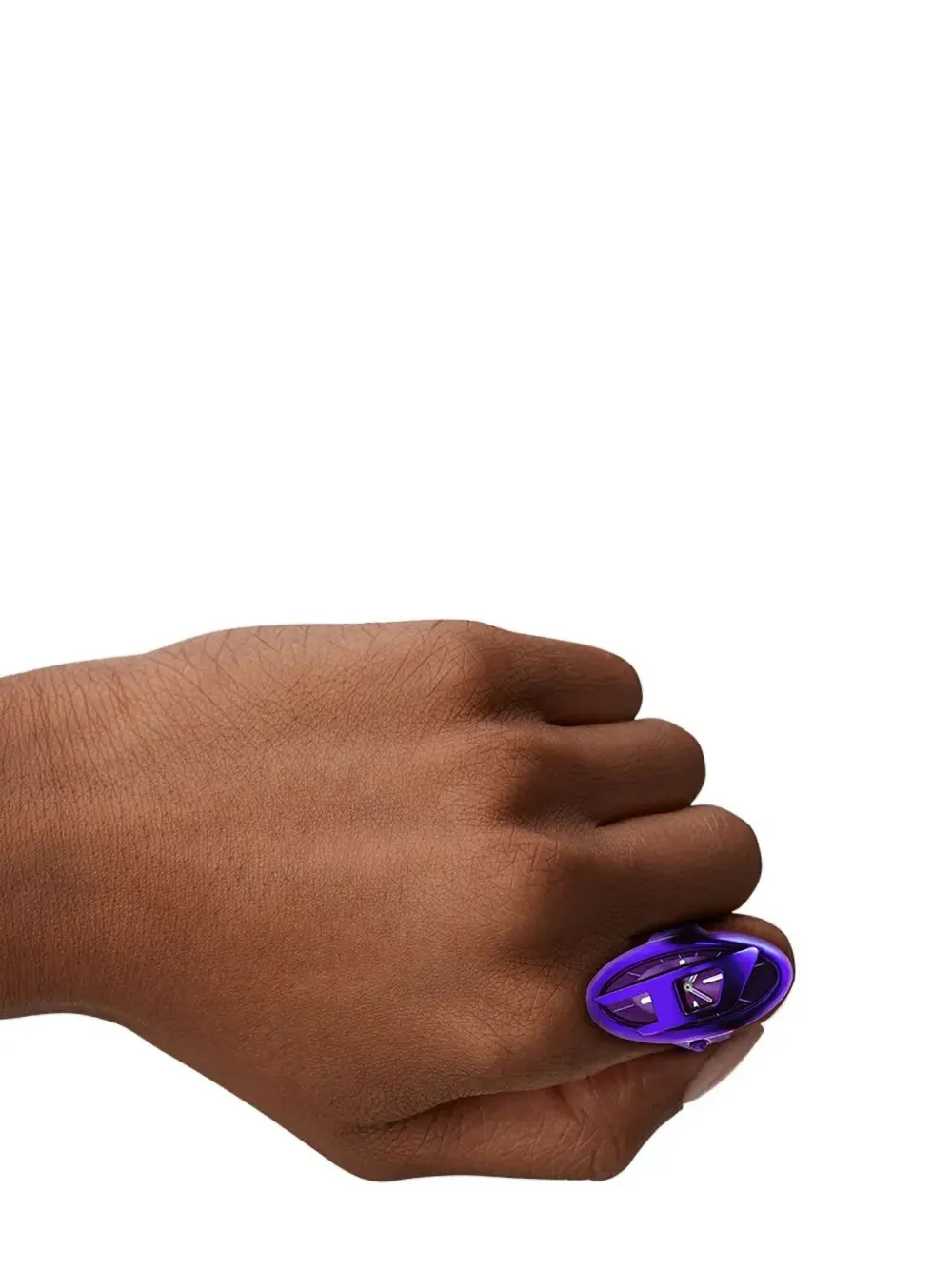 Diesel D-era 19mm ring watch - Paars