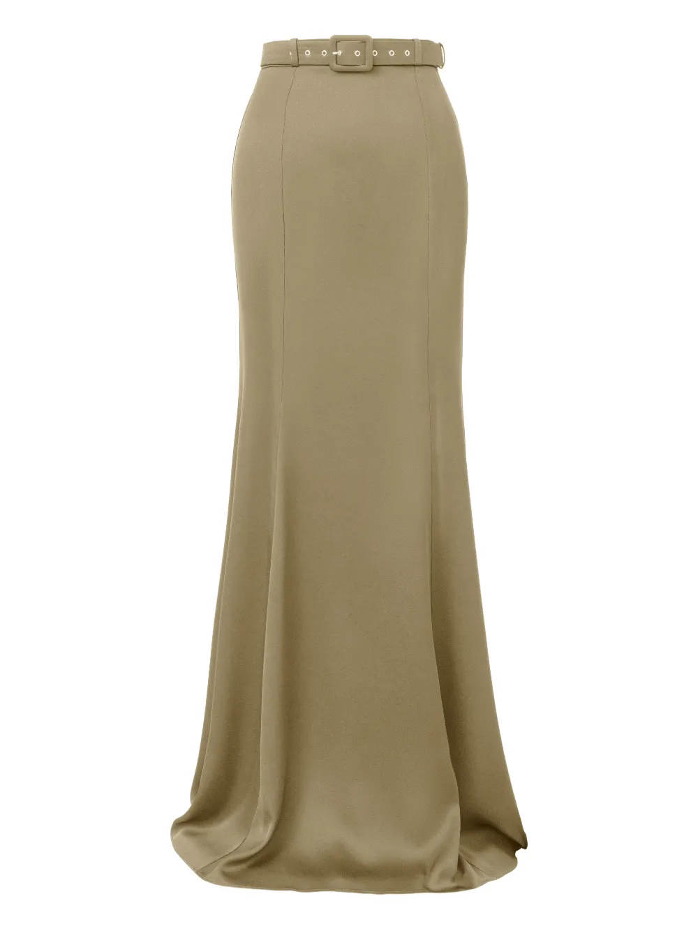 IL VOLO Anais belted maxi skirt - Grün