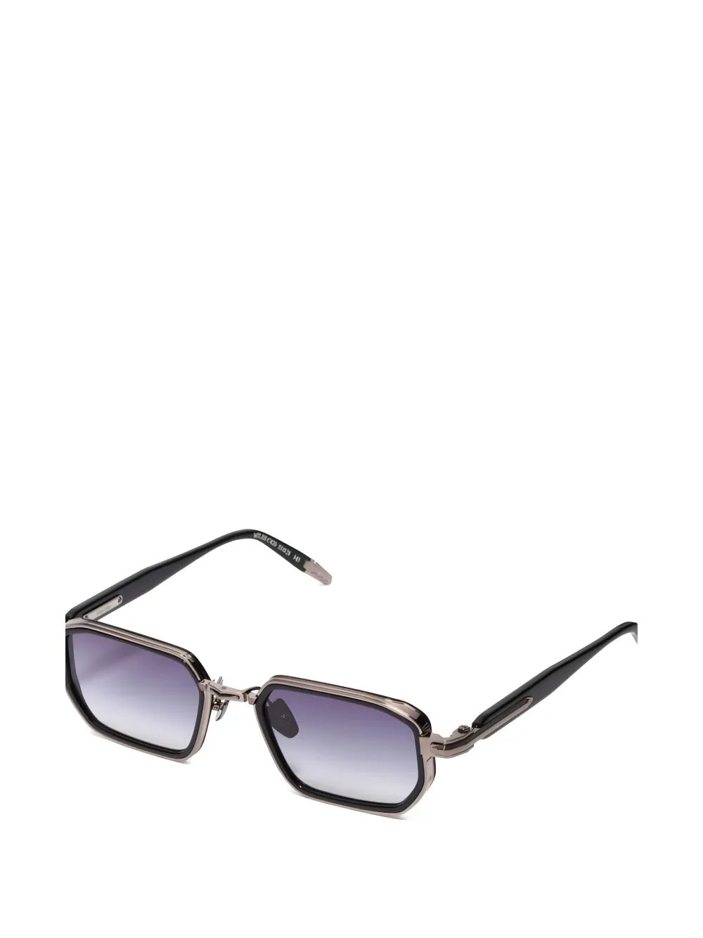 John Dalia Miles geometric-frame sunglasses - Zilver