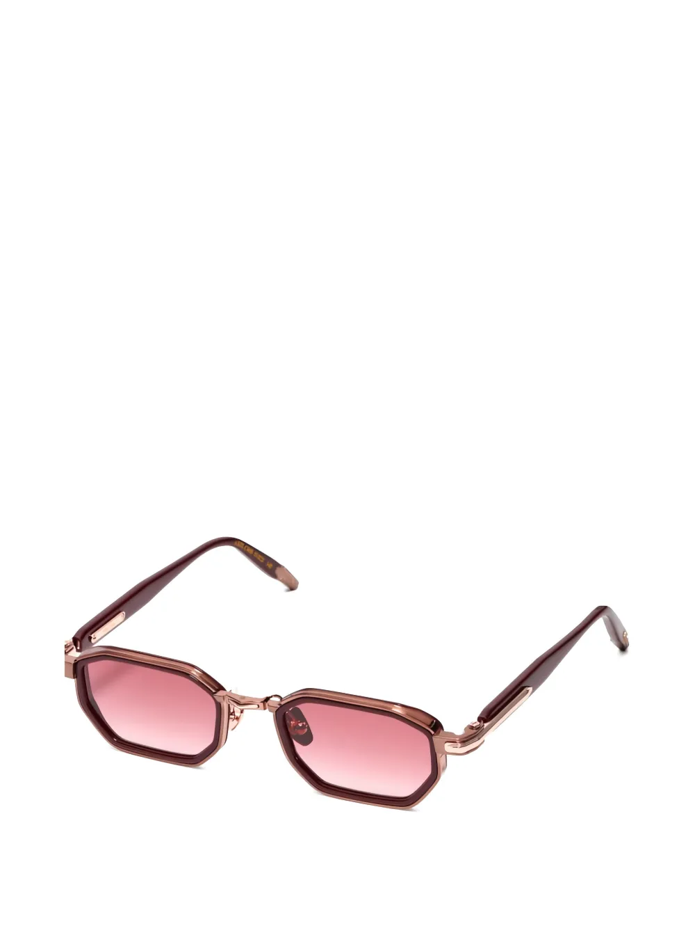 John Dalia Axel geometric-frame sunglasses - Bruin