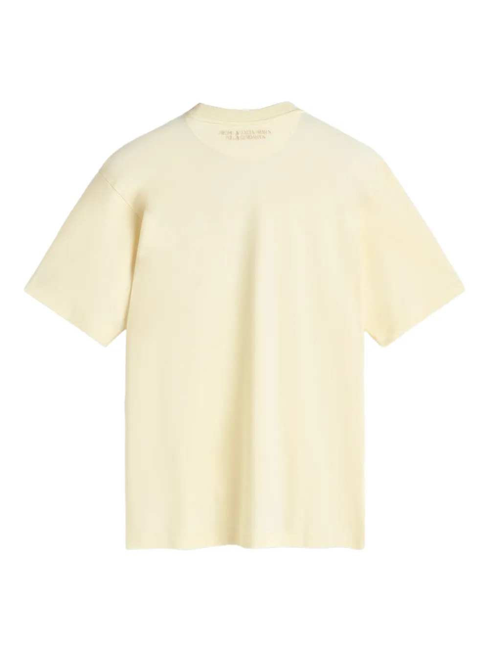 LES HÉRITIERS puigcerdà graphic T-shirt - Geel