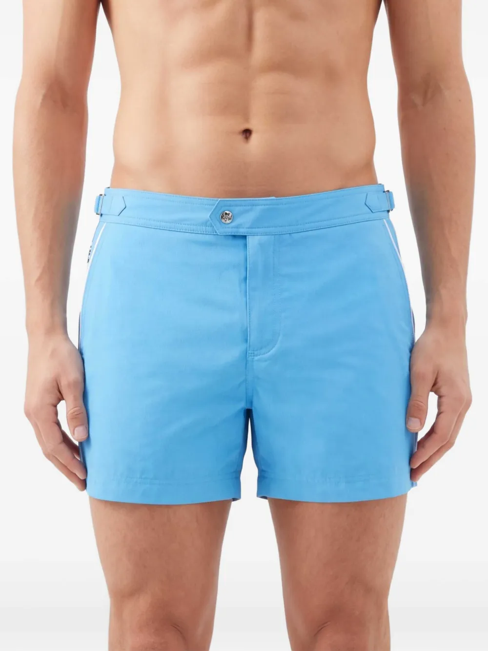 TOM FORD Badpak met afwerking Blauw