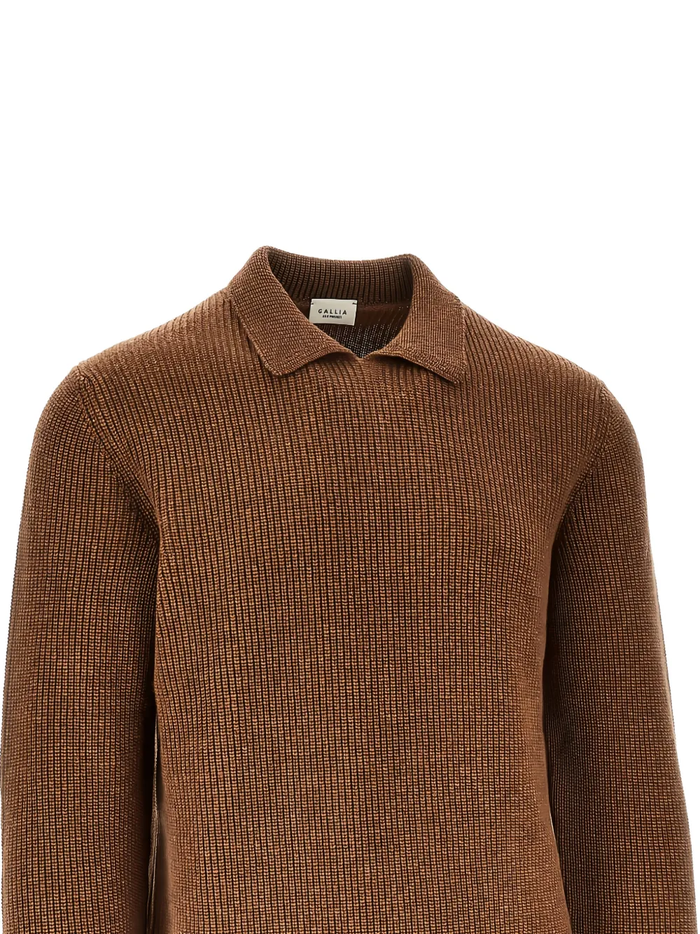 Gallia ribbed sweater - Bruin