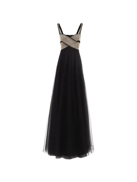 Gemy Maalouf Abendkleid mit Strassverzierung