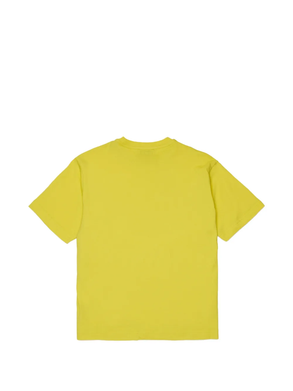 Diesel Kids T-shirt met logo Geel
