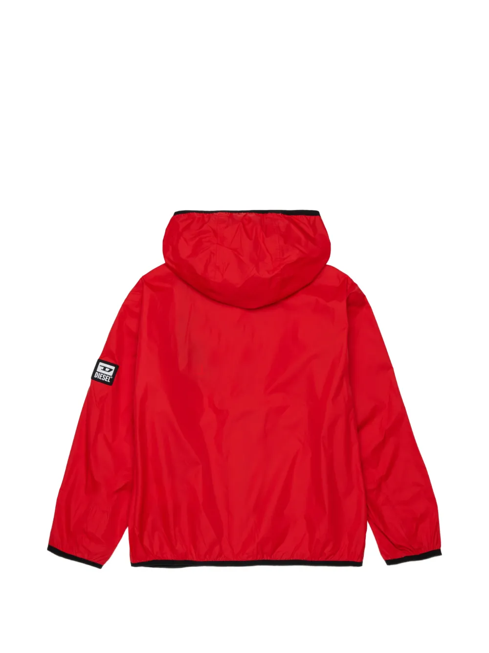 Diesel Kids Jwindop jack met capuchon en rits Rood