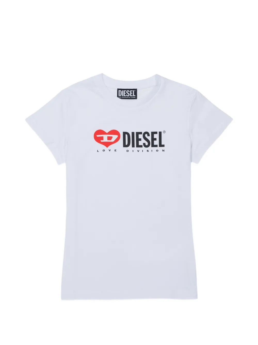 Diesel Kids T-shirt con logo - Bianco