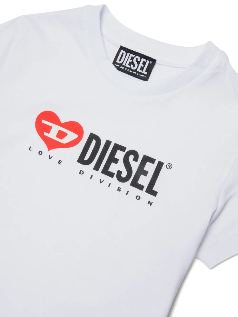  Diesel Kids Logo T-shirt - White 