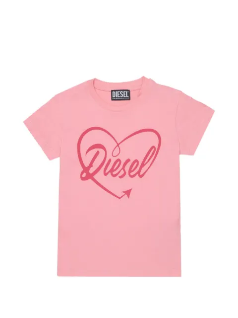Diesel Kids t-shirt med logotyp