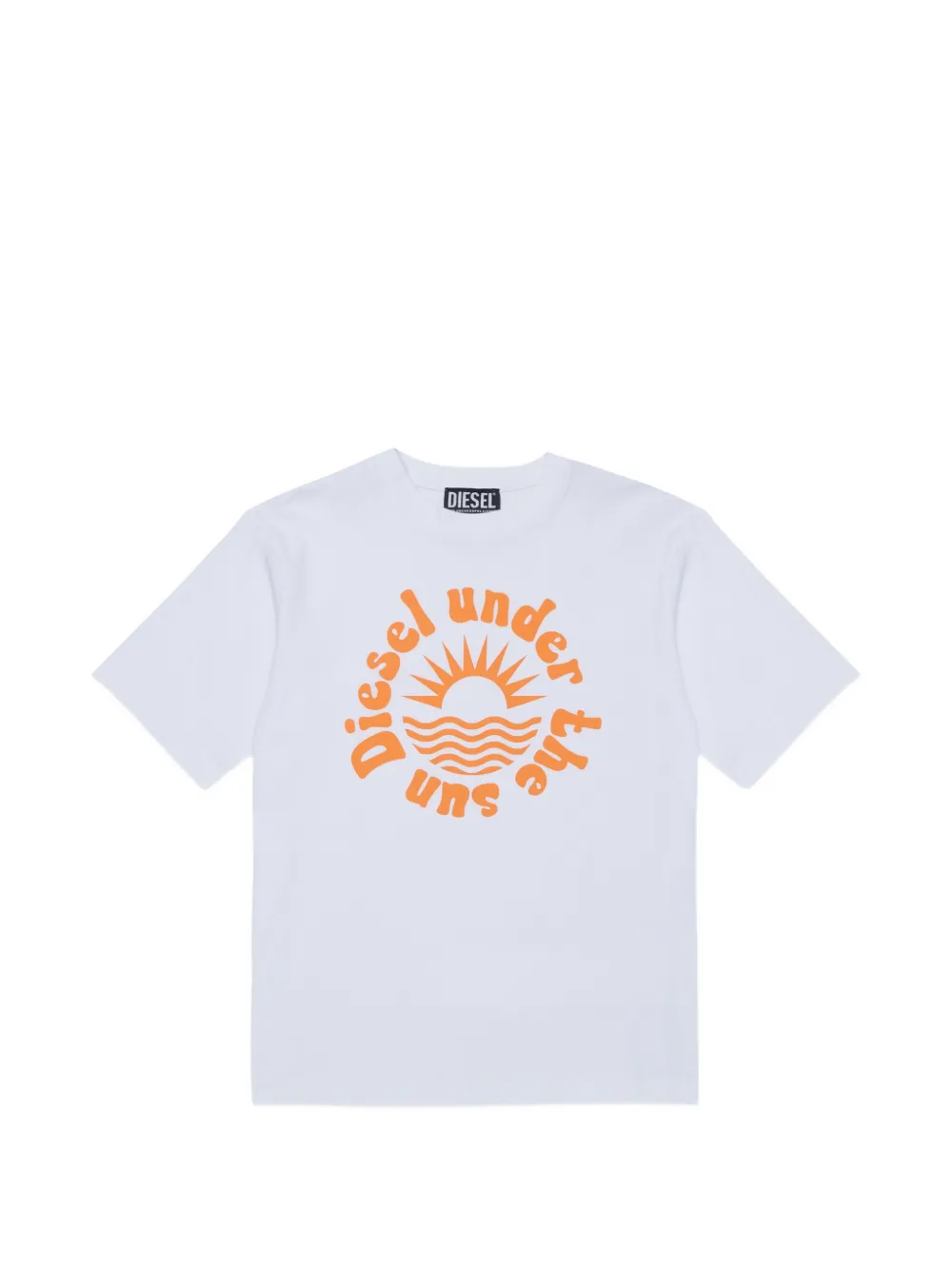 Diesel Kids T-shirt con stampa - Bianco