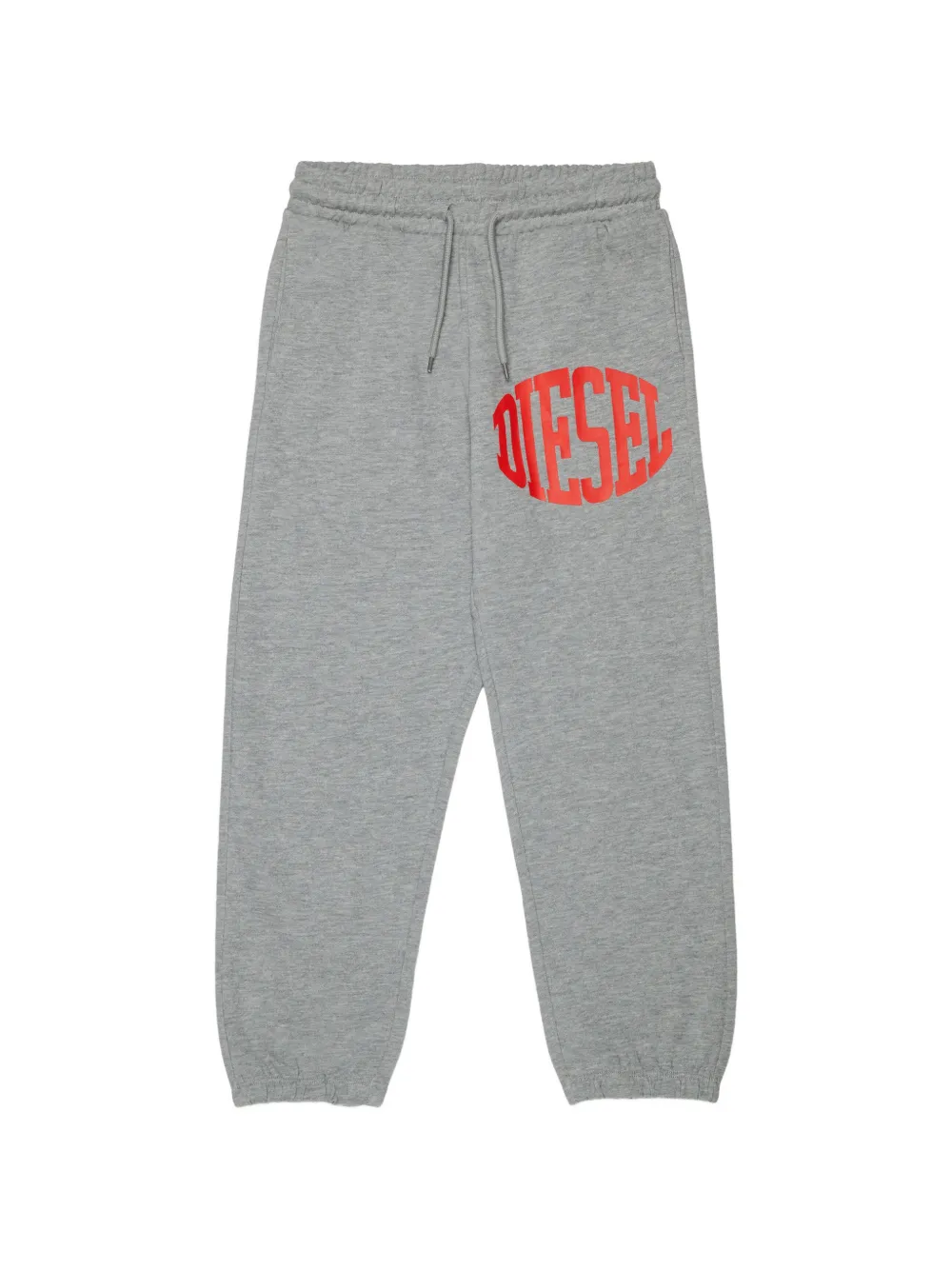 Diesel Kids Pantaloni sportivi con stampa - Grigio