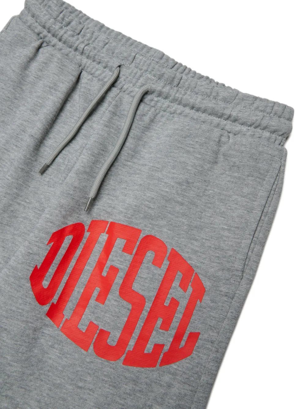 Diesel Kids Trainingsbroek met logoprint Grijs