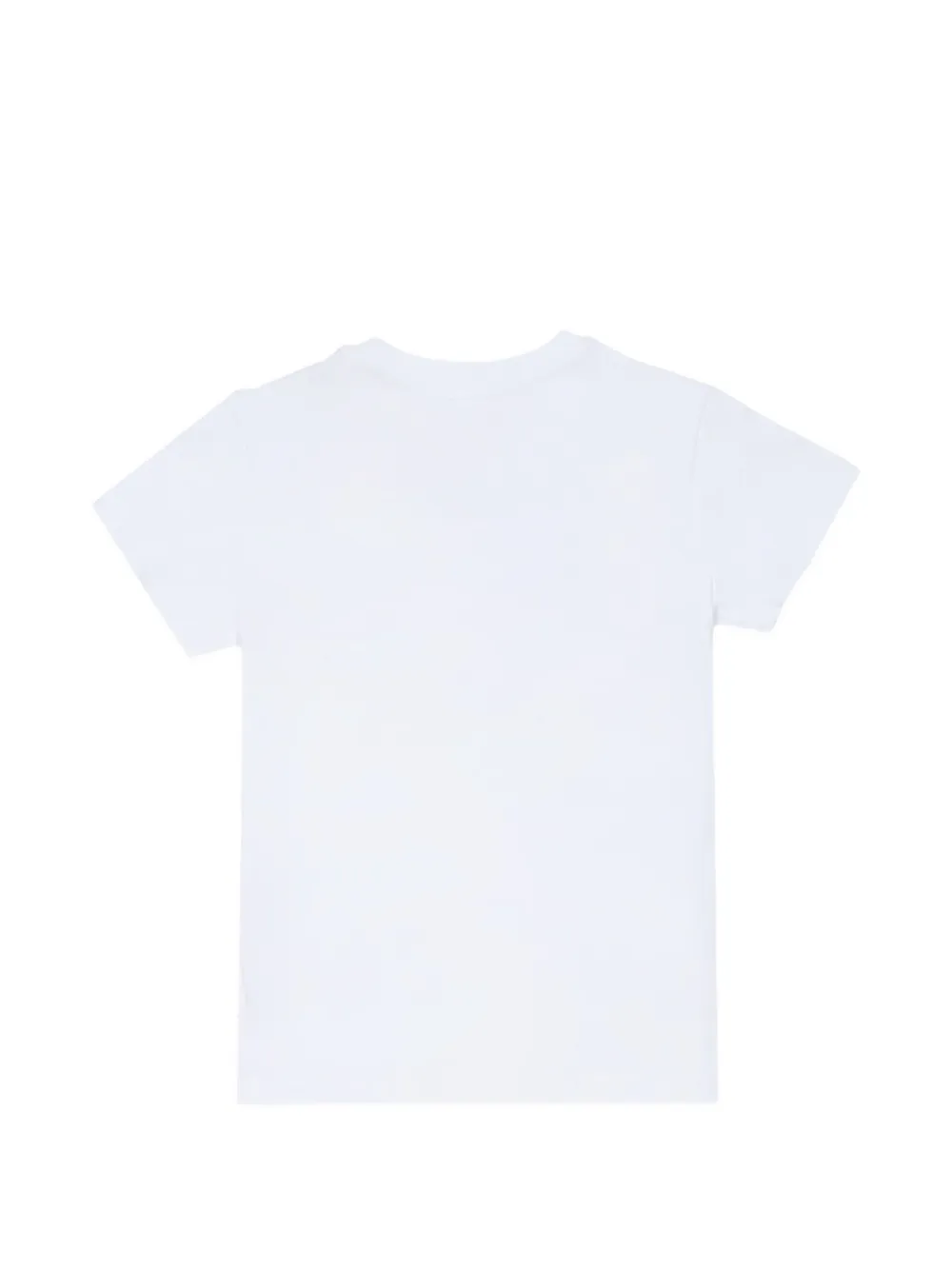 Diesel Kids T-shirt met pailletten Wit