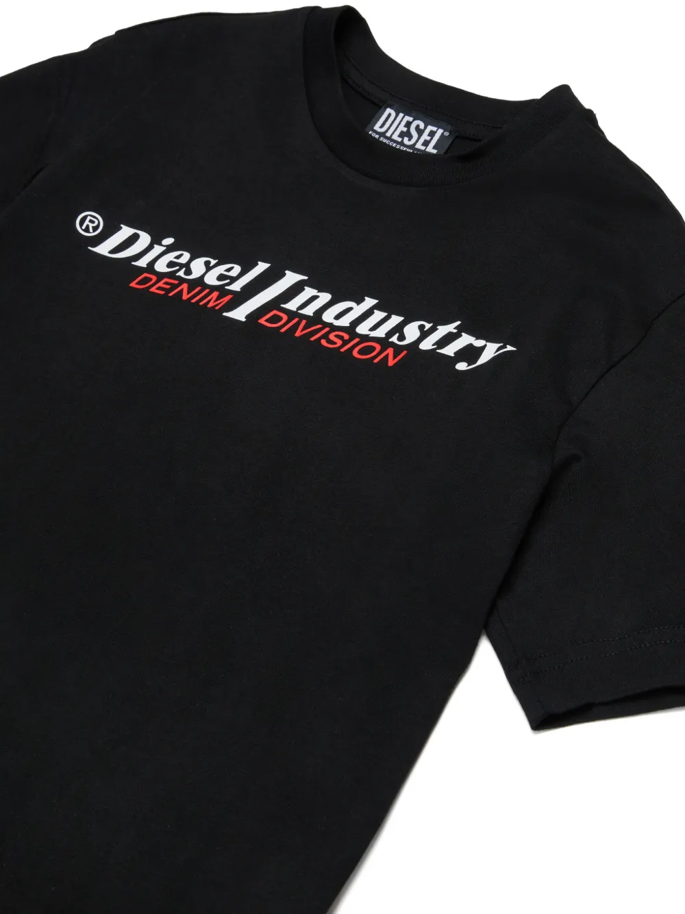 Diesel Kids Tadenop T-shirt Zwart