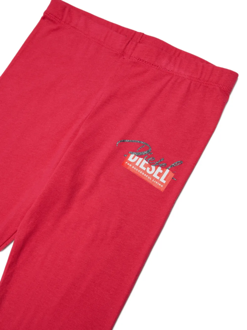 Diesel Kids Legging met logo Rood