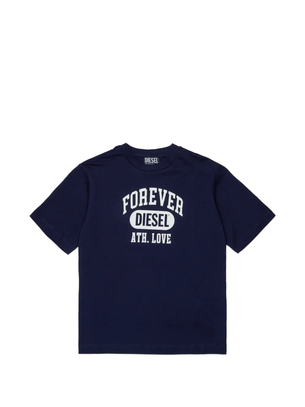 Diesel Kids T-shirt girocollo - Blu