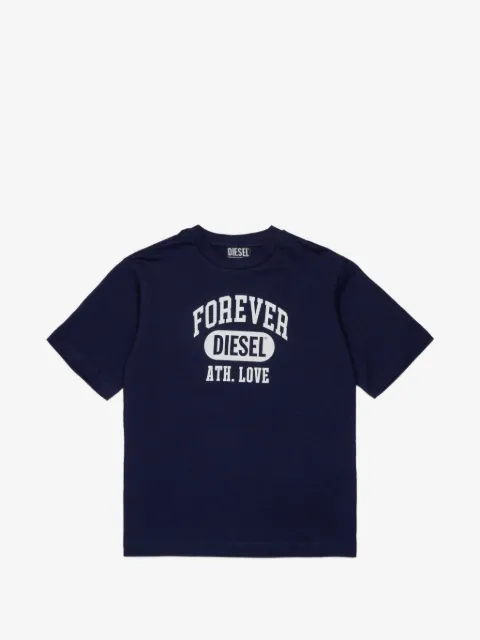 Diesel Kids round-neck T-shirt