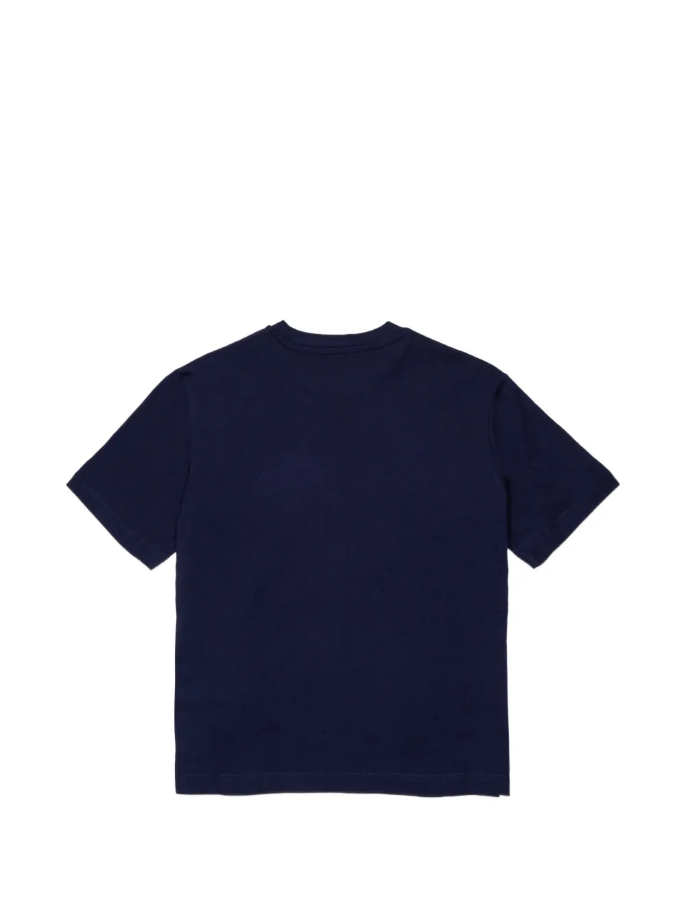 Diesel Kids T-shirt met ronde hals Blauw