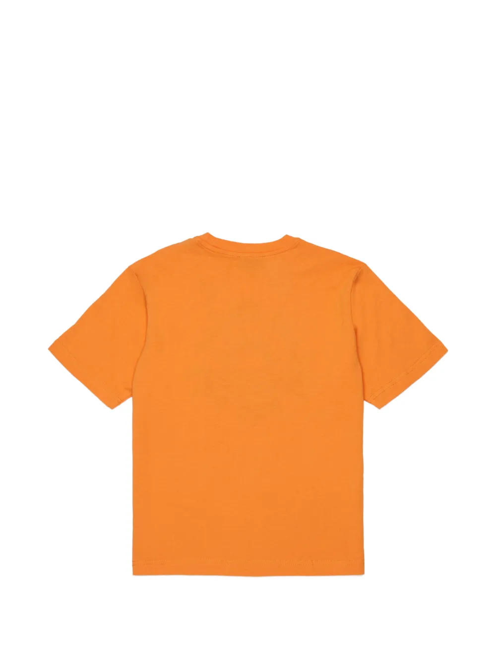 Diesel Kids Grafisch T-shirt Oranje