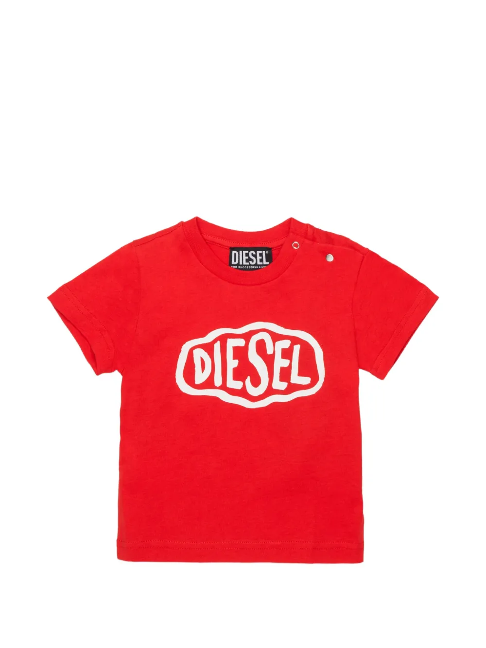 Diesel Kids logo T-shirt - Red