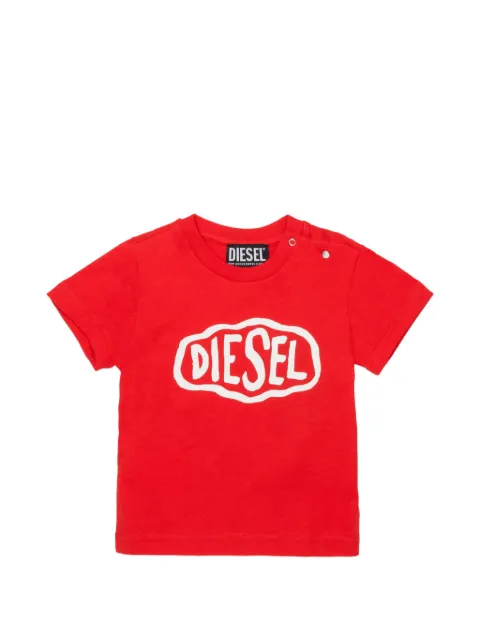 Diesel Kids تيشيرت بشعار الماركة