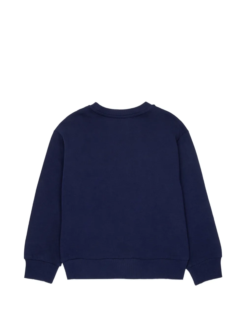 Diesel Kids Sweater met logoprint Blauw
