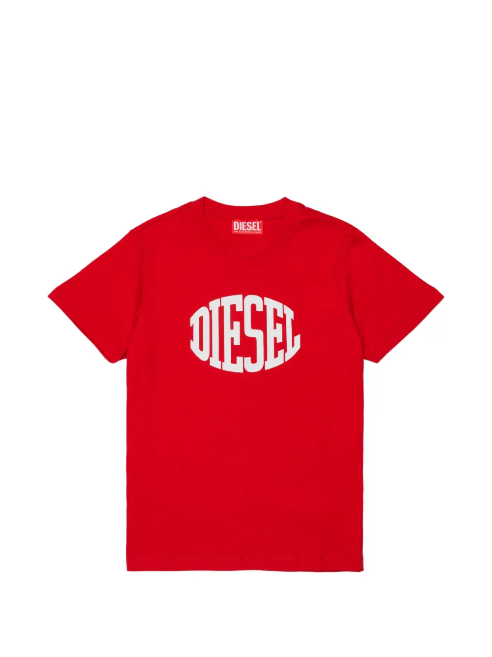 Diesel Kids T-shirt con logo - Rosso