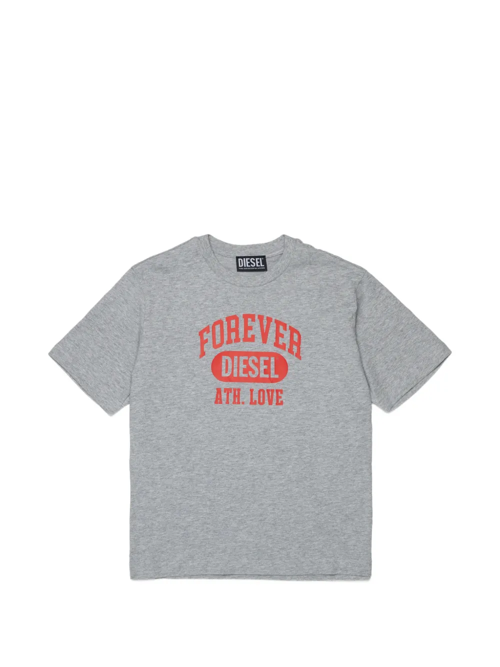 Diesel Kids T-shirt con stampa - Grigio