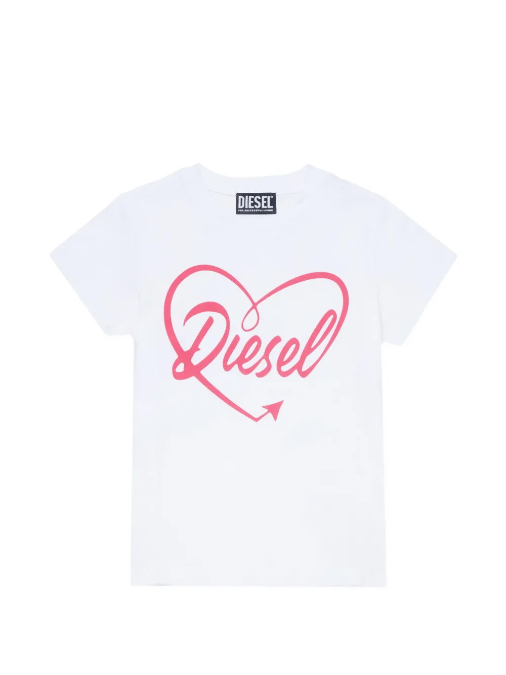 Diesel Kids T-shirt con logo - Bianco