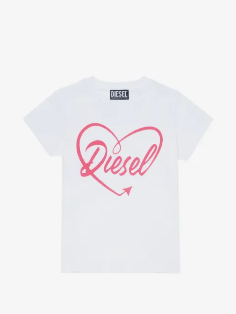 Diesel Kids logo-print T-shirt