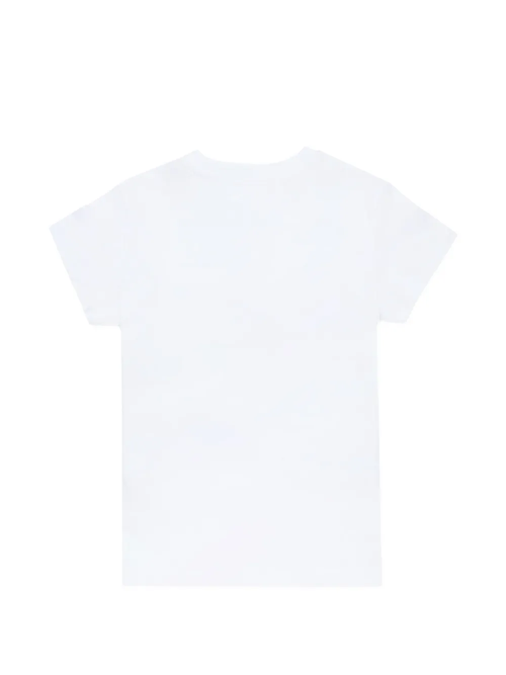 Diesel Kids T-shirt met logoprint Wit