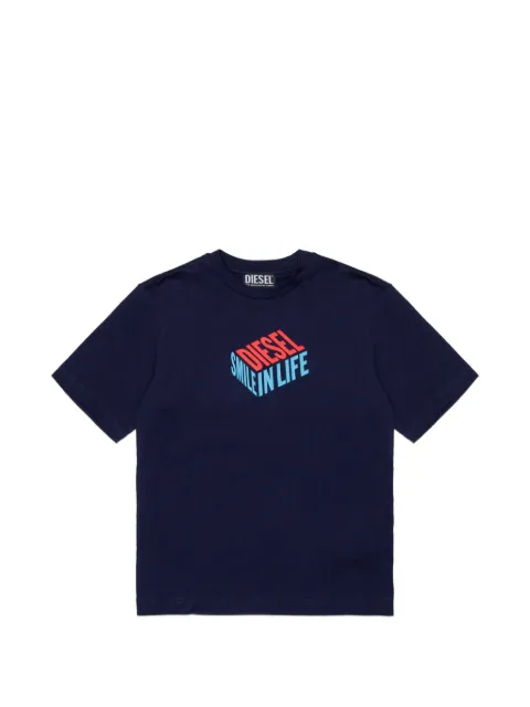 Diesel Kids playera con logo estampado