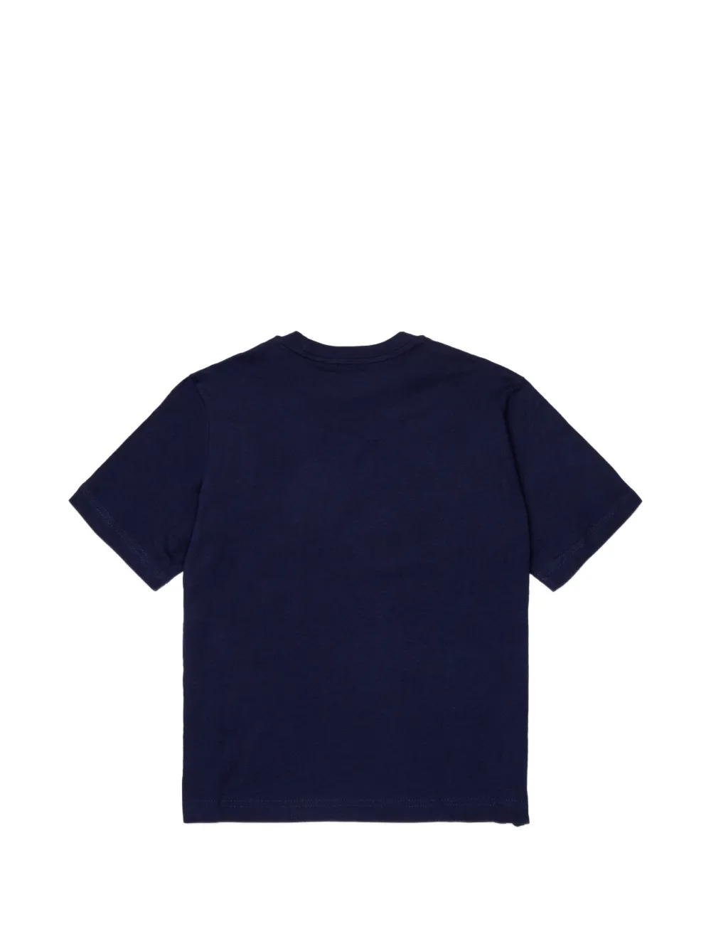 Diesel Kids T-shirt met logoprint Blauw