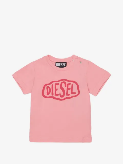 Diesel Kids playera con logo estampado