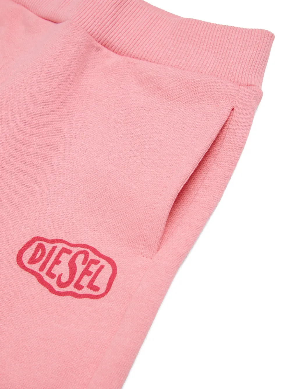  Diesel Kids Logo Tracksuit Set - Pink 