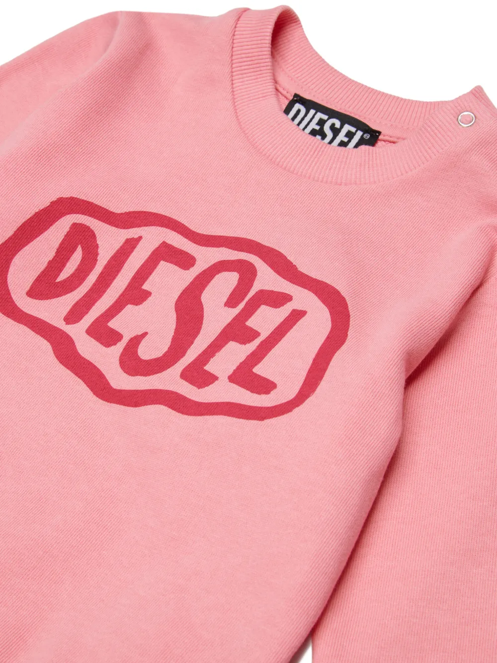 Diesel Kids Trainingspak met logo Roze