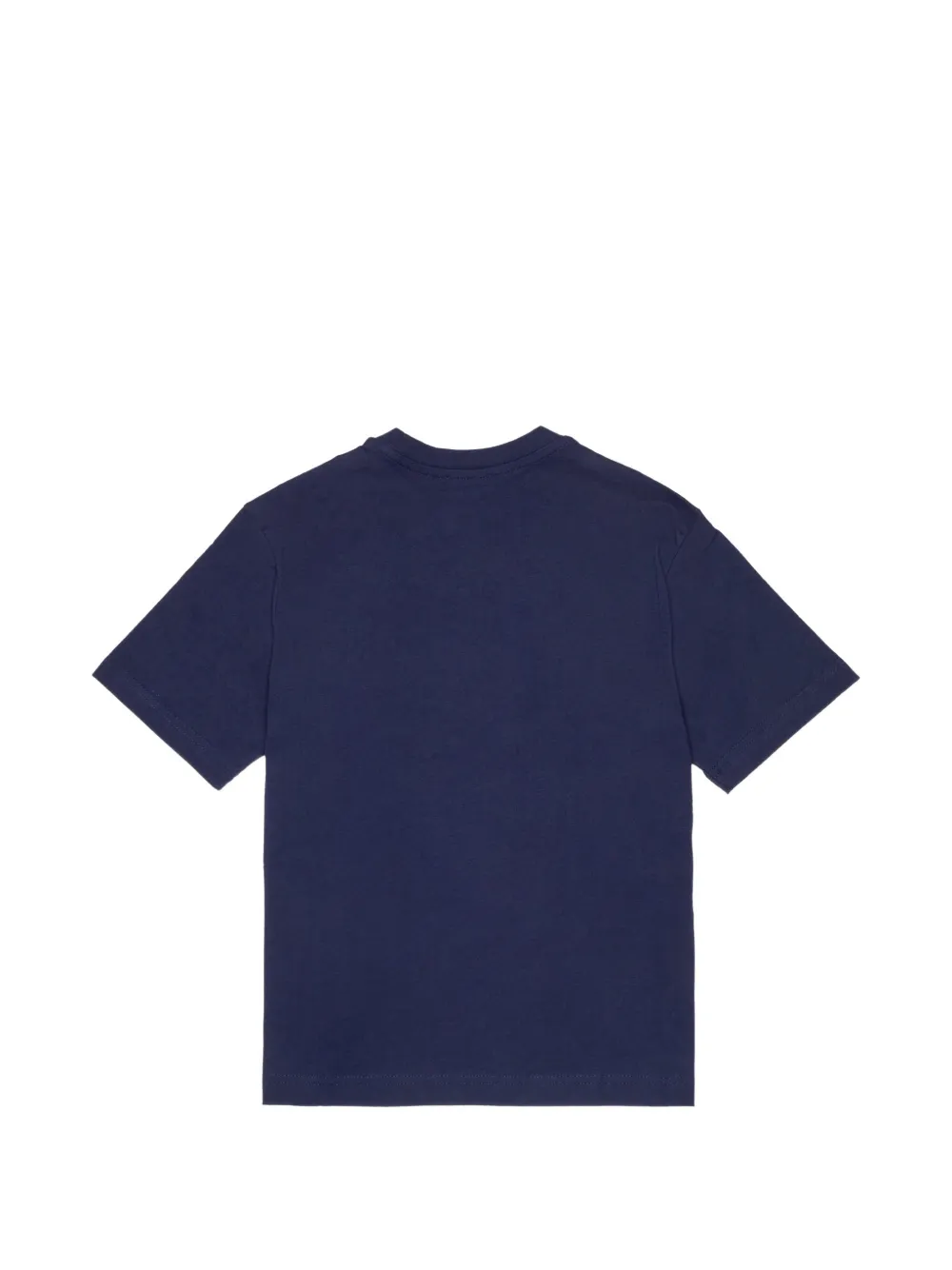 Diesel Kids T-shirt met logo Blauw