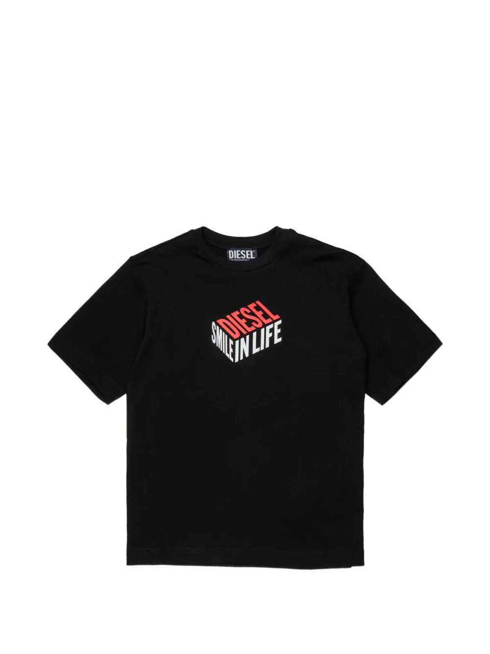 Diesel Kids T-shirt con stampa - Nero