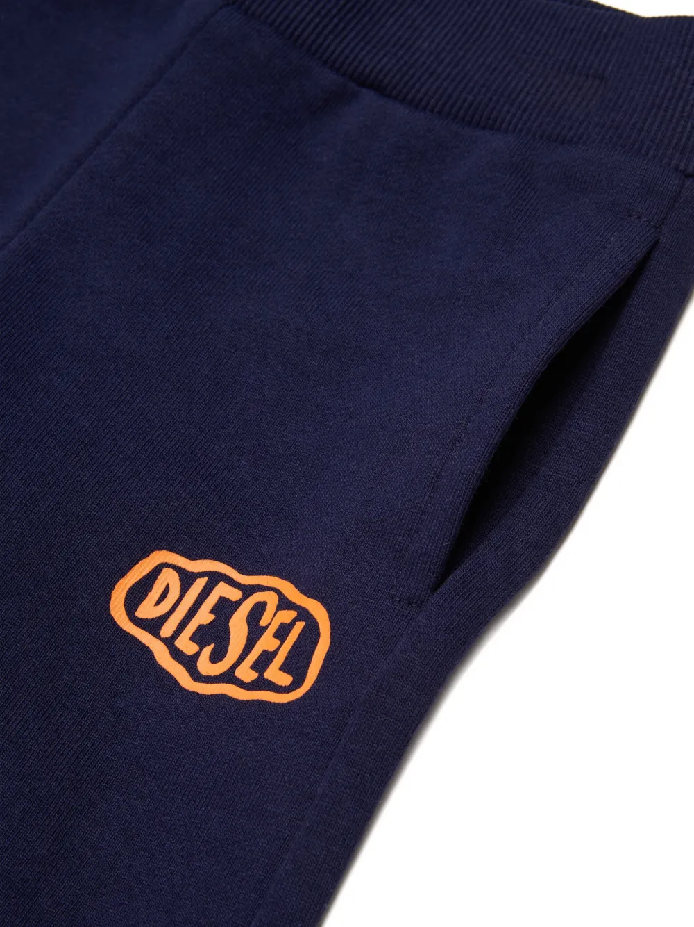 Diesel Kids Trainingspak met logo Blauw