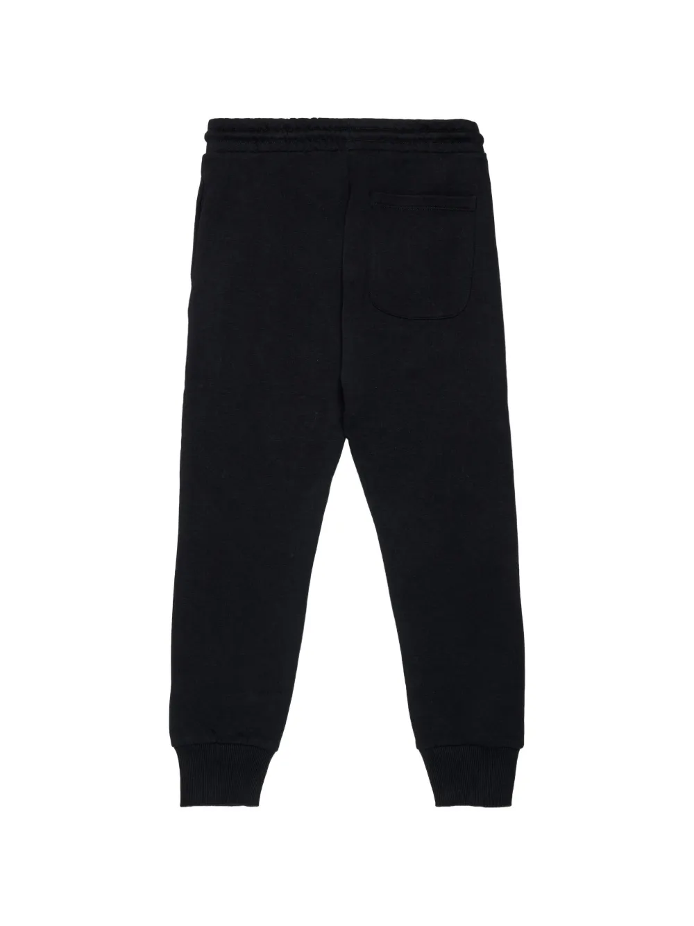 Diesel Kids Trainingsbroek met trekkoord en logodetail Zwart