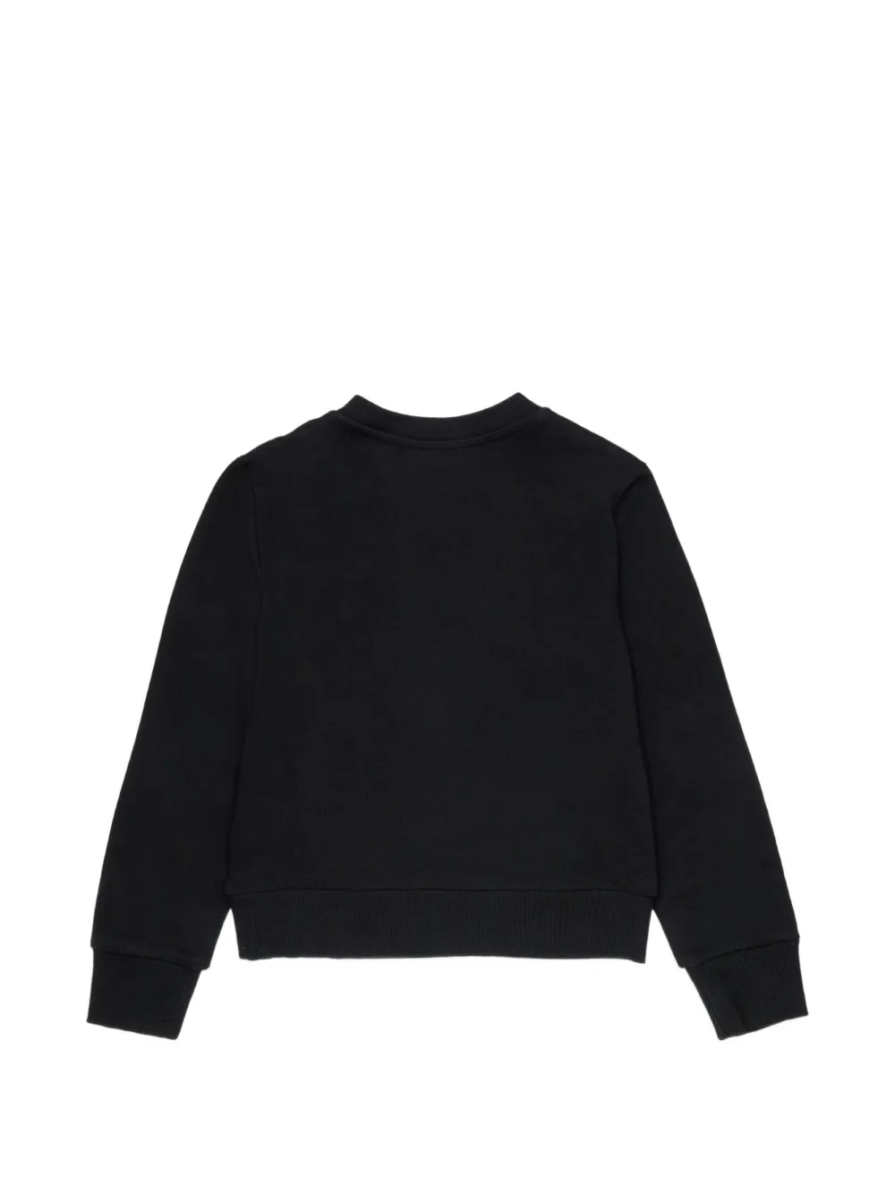 Diesel Kids Sistatop sweater met grafische print Zwart