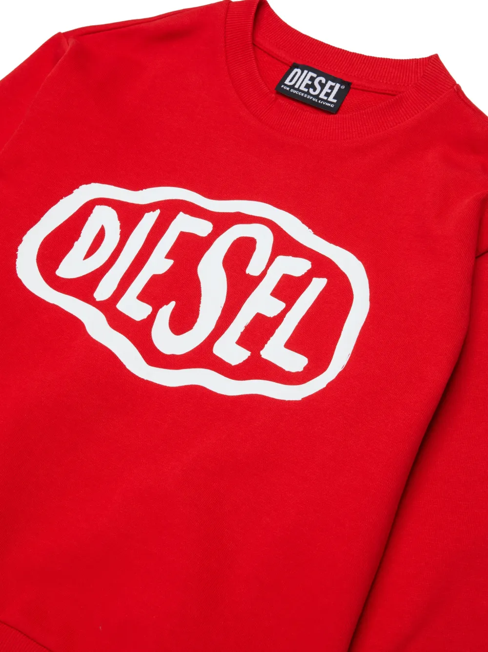 Diesel Kids Trui met print Rood