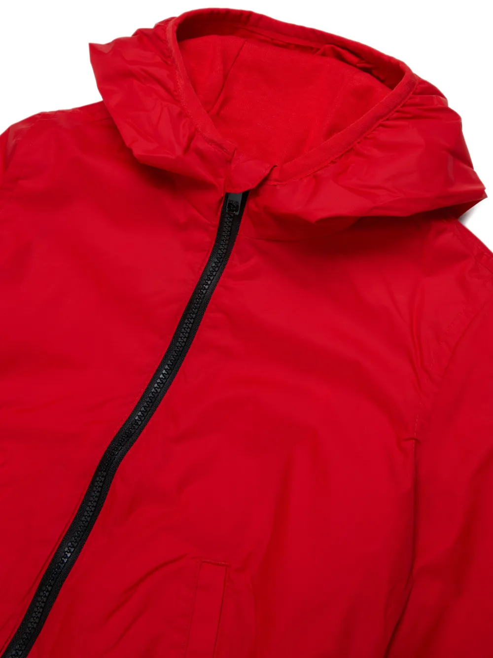  Diesel Kids Hooded Zip-up Jacket - Red 