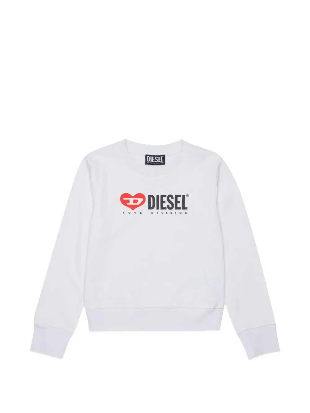 Diesel Kids logo sweatshirt - White