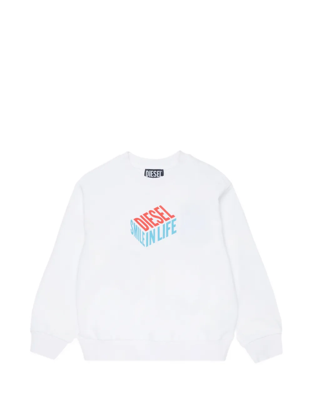 Diesel Kids maglione con logo - Bianco